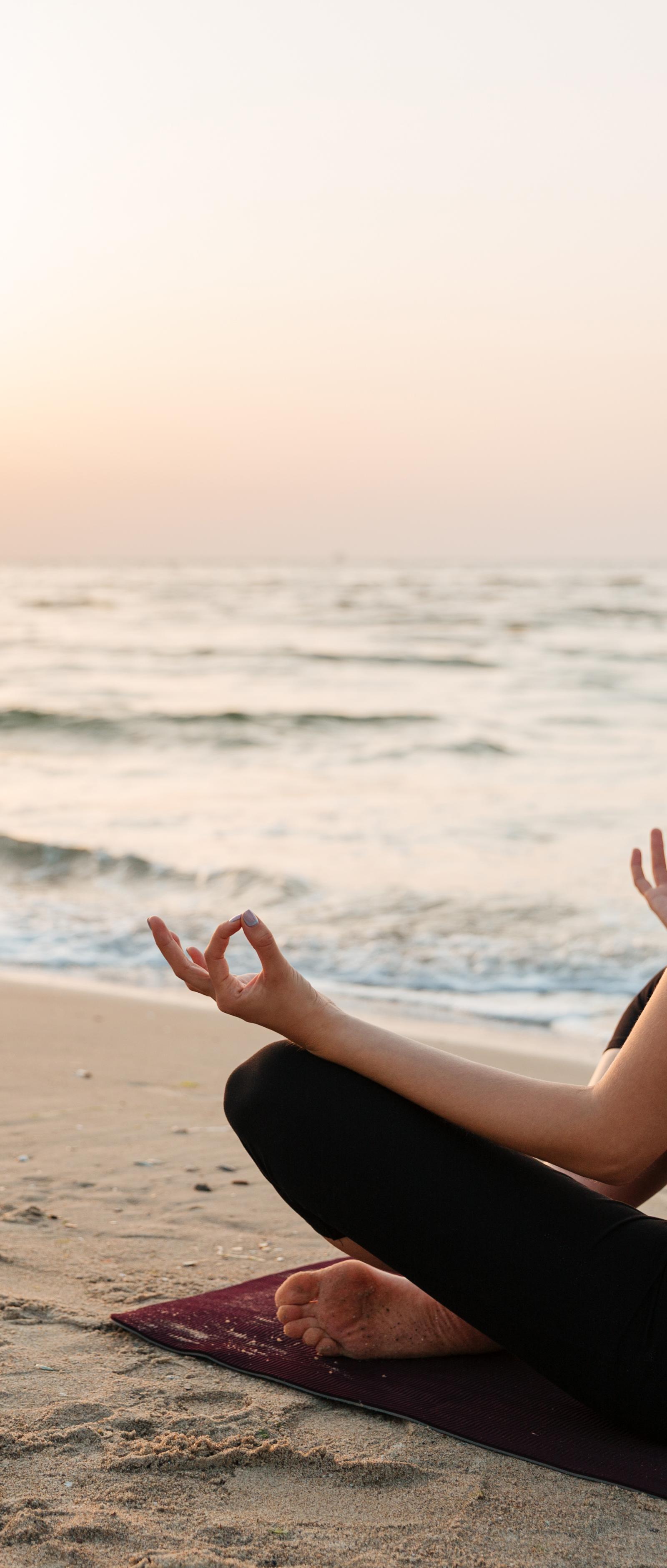 Gold Coast residents embrace mindfulness through beachfront meditation and forest bathing.