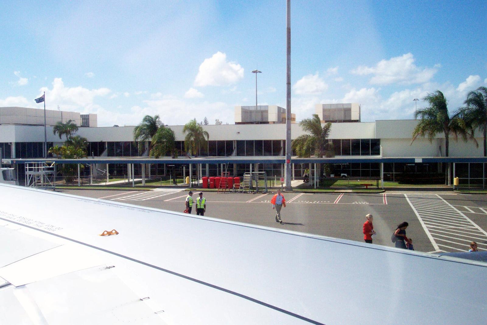 Gold Coast Airport Terminal From Jetstar Airbus320